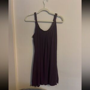 Chic Purple Mini Dress